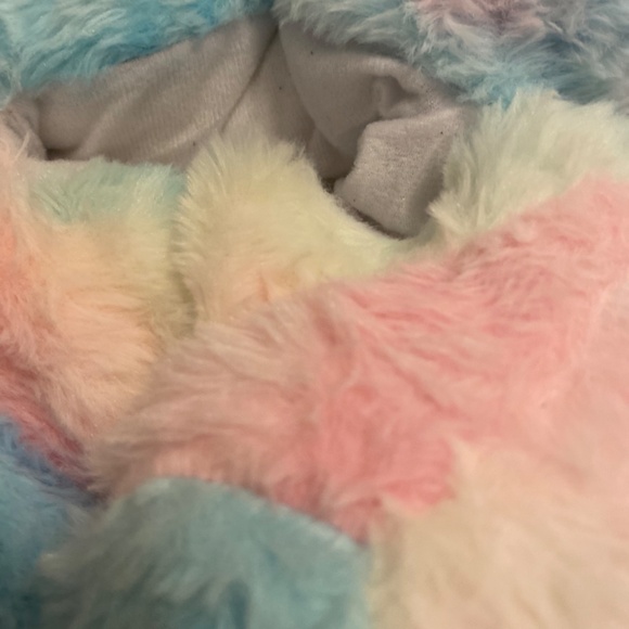 Multicolored Bear Slippers - Picture 12 of 16